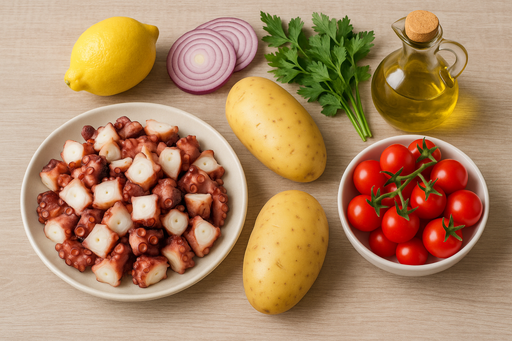 ingredienti polpo alla catalana