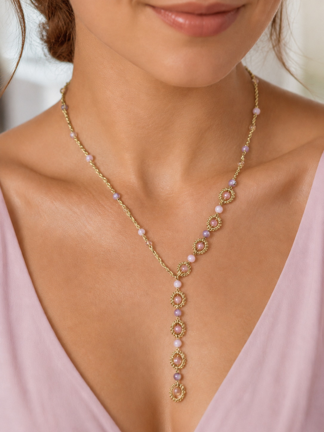 COLLANA CON CIONDOLO PENDENTE